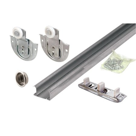 PRIME-LINE Galvanized Silver Steel By-Pass Guide 1 pk 163590